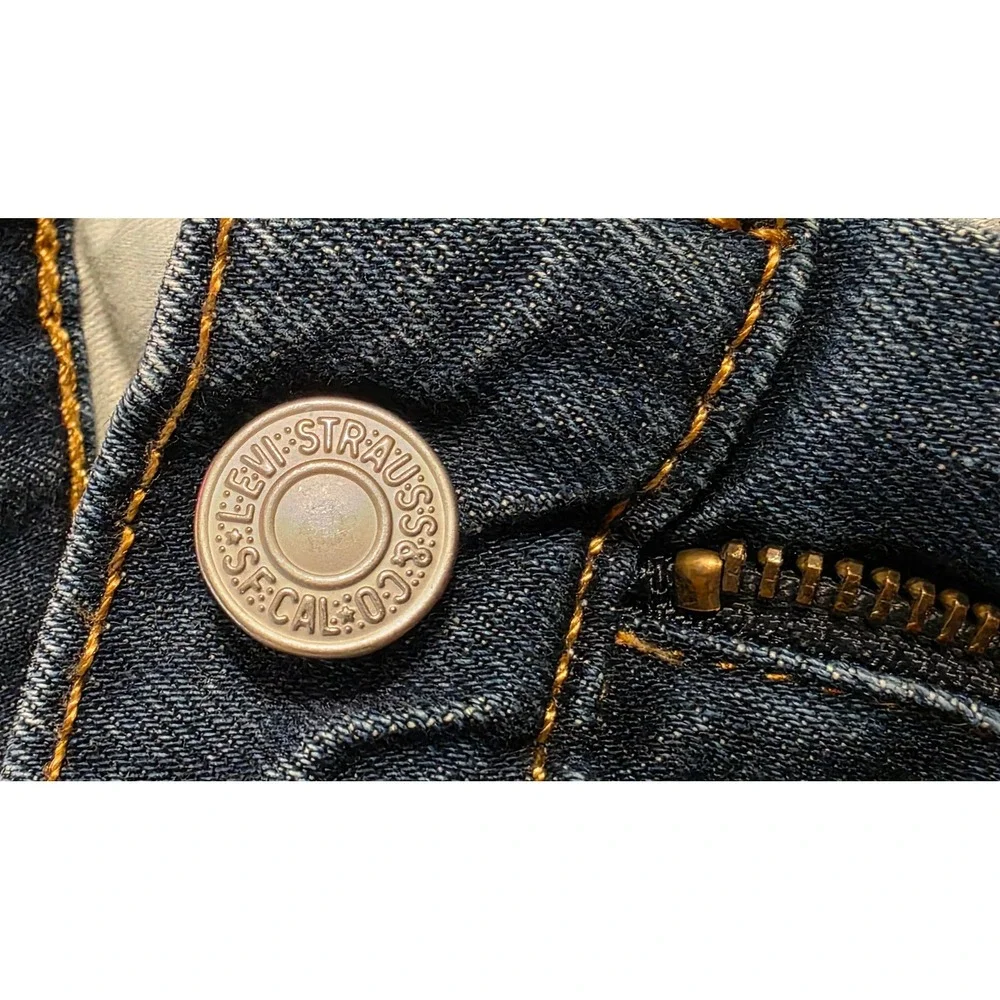 Levis 511 Slim Fit Jeans Men's 31x32 Dark Wash‎ Blue Denim Pants